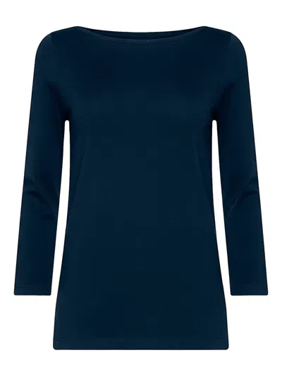 Wolford Long-sleeved Cordoba Top In Blue