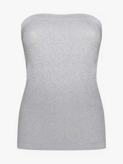 Wolford Top In Silver