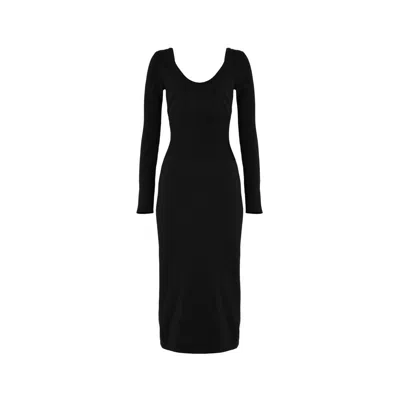 Wolford Luxe Merino Dress In Black