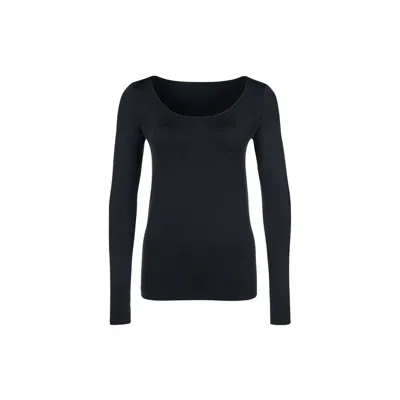 Wolford Luxe Pullover In Blue