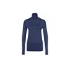 Wolford Luxe Pullover In Blue