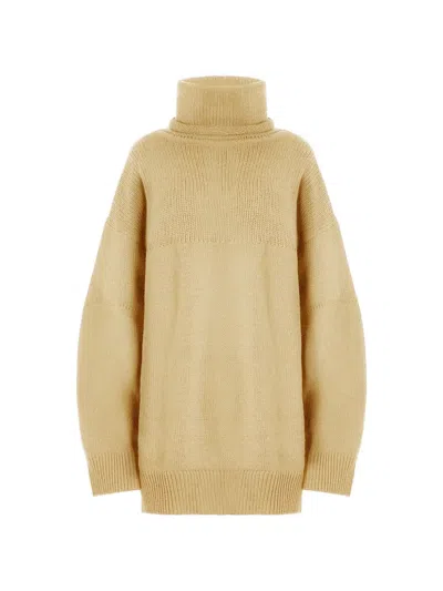 Wolford Luxe Ribbed-knit Turtleneck Sweater In Yellow