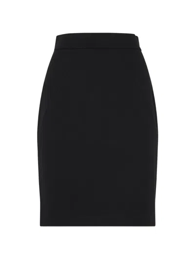 Wolford Matte Contour Mini Skirt In Black