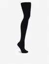 Wolford Womens Black Opaque Individual 100 Tights Xs In Black