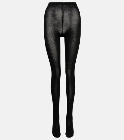 WOLFORD MERINO-BLEND TIGHTS