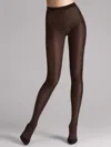 Wolford Merino Brown Tights In Brown