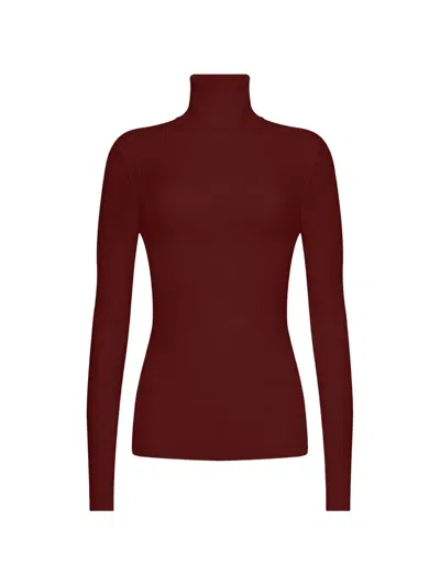 Wolford Merino Wool Long-sleeve Top In Multi