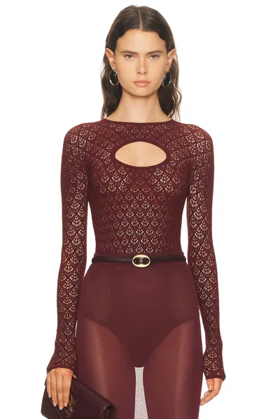 Wolford Mermaid Net String Bodysuit