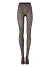 Wolford Mermaid Net Tights In Black