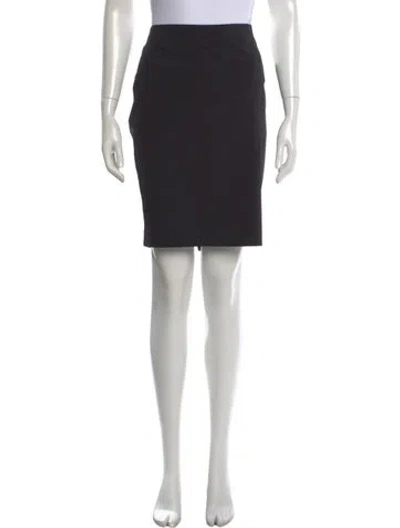 Pre-owned Wolford Mini Skirt In Black