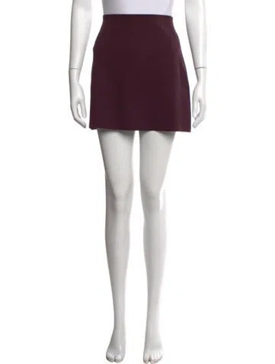 Pre-owned Wolford Mini Skirt In Multi