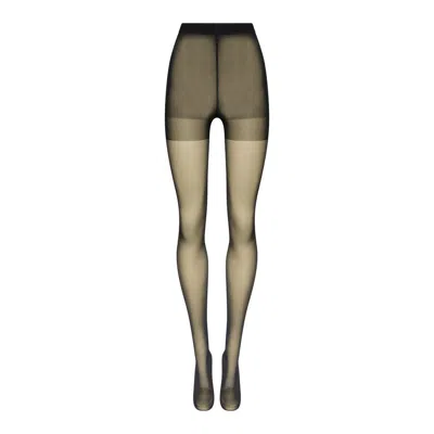 Wolford Miss W 30 Leg Support Tights In Green