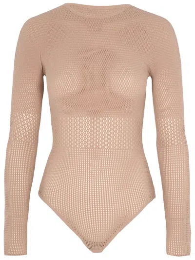 Wolford Mosaic Net Bodysuit