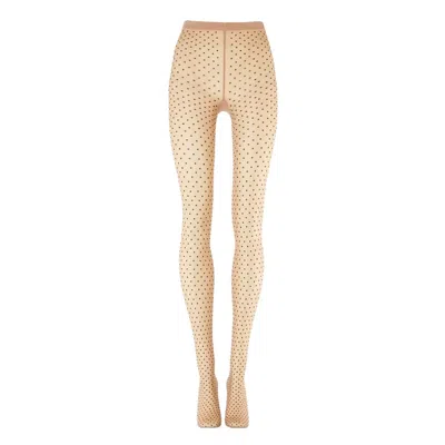 WOLFORD MULTICOLORED DOT TIGHTS