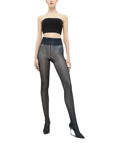Wolford Neon 40 Tights In Blue