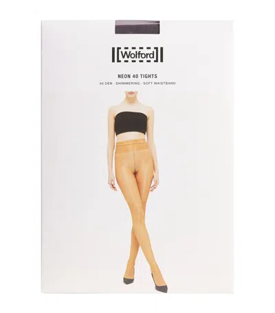 Wolford Neon 40 Tights In Neutral