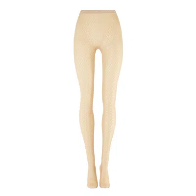 Wolford Net Tights In Yellow