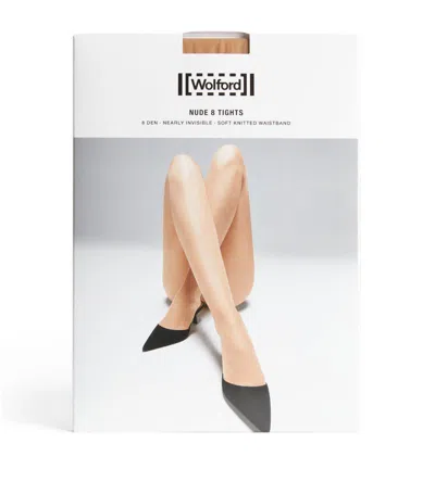 Wolford Nude 8 Tights In Beige