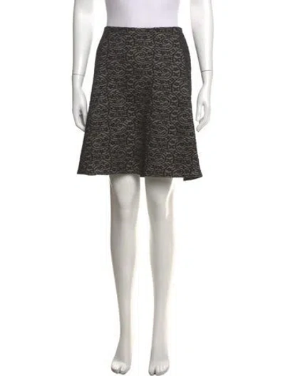 Pre-owned Wolford Nylon Mini Skirt In Black