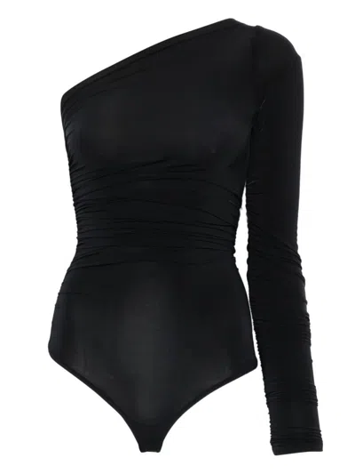 WOLFORD WOLFORD ONE-SHOULDER BODYSUIT