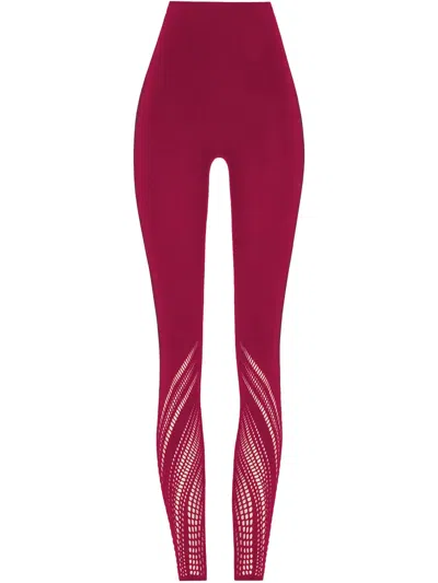 Wolford Organic Net Leggings In Pink