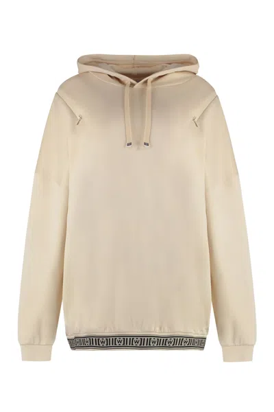 Wolford Oversize Hoodie In Panna