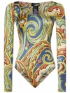 Wolford Paisley Baroque Body In Multicolour