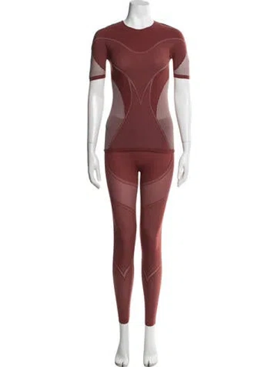 Pre-owned Wolford Pant Set In Red