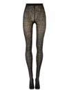 Wolford Panther-print Tights In Black