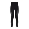 Wolford Snakeskin Pattern Stretch Leggings In Black
