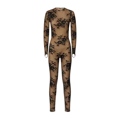 Wolford Pattie Jumpsuit In Brown