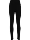 Wolford Tailored High Rise Stretch Leggings In Black