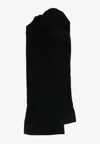 Wolford Piqué-weave Socks In Black