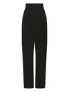 Wolford Pleated-front Tailored Trousers In Black