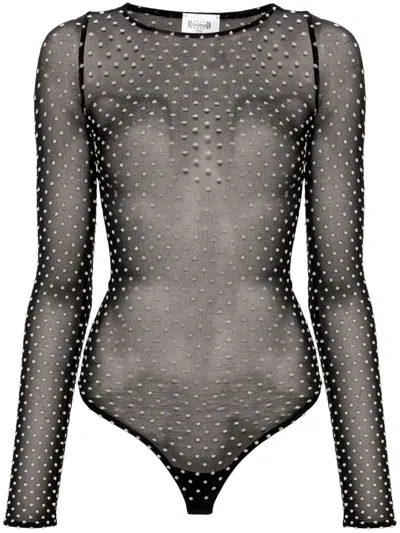 Wolford Point D'esprit-mesh Bodysuit