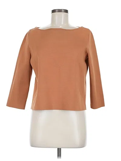 Pre-owned Wolford Pullover Sweater In Brown