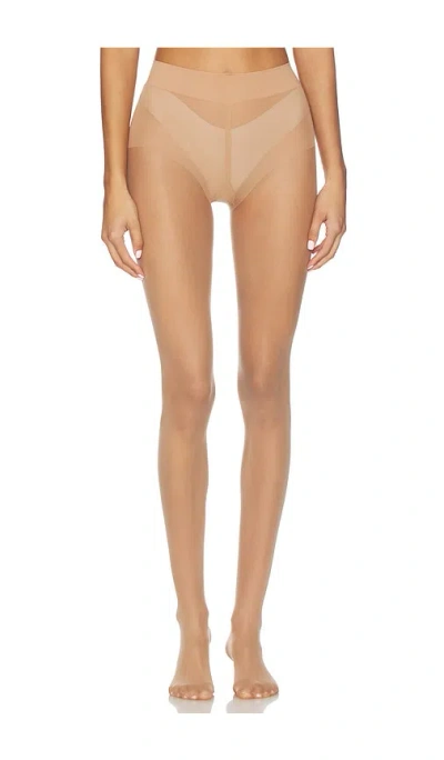 Wolford Pure 10 Tights In Neutral