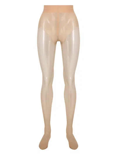 Wolford Pure 10 Tights In Neutrals
