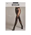 Wolford Individual Gobi 10 Denier Tights In Black