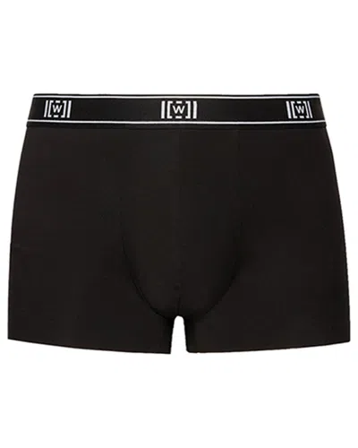 Wolford Pure Boxer Brief In Black