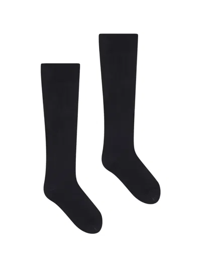 Wolford Pure Energy 30 Knee-high Socks In Black