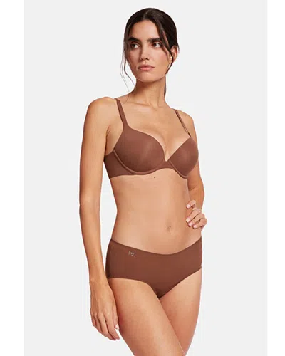 Wolford Pure Panty In Brown