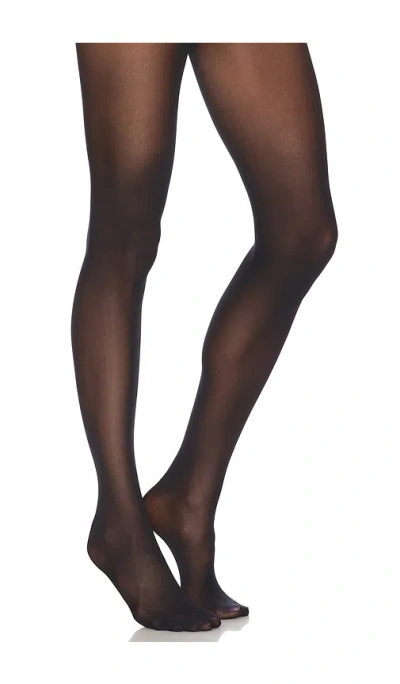 Wolford Pure Shimmer 40 Concealer Tights In 블랙