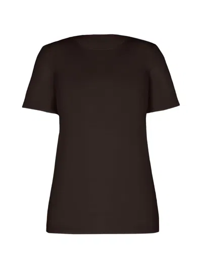 Wolford Pure Short-sleeve T-shirt In Black