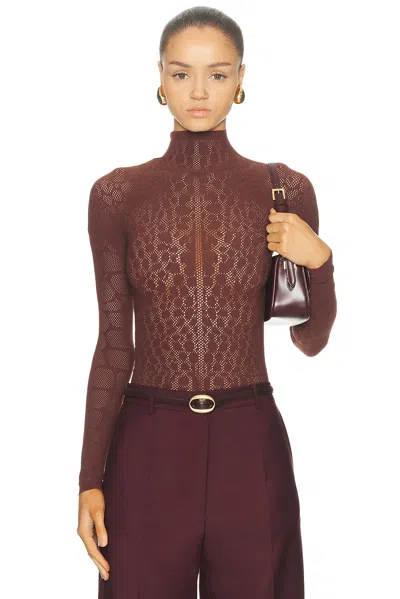 WOLFORD REPTILE NET STRING BODYSUIT