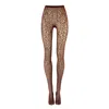 Wolford Pantera Animal-patterned Tights In Multi