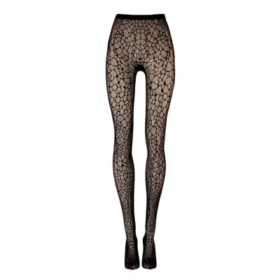 WOLFORD REPTILE NET TIGHTS