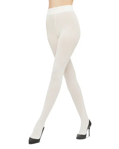 Wolford Ribbed Tights In Ecrue