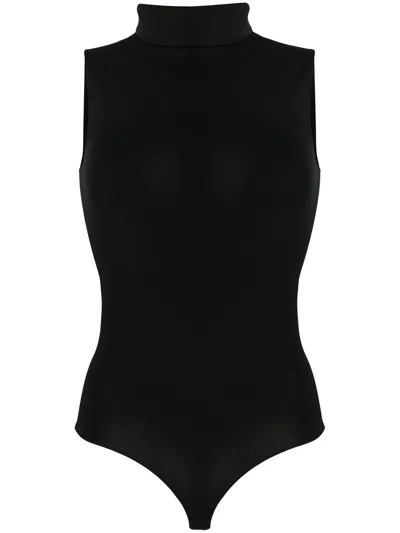 WOLFORD ROLL-NECK SLEEVELESS BODY