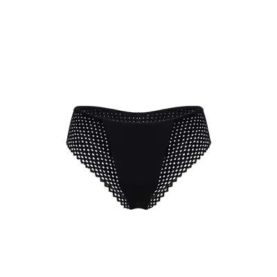 Wolford Romantic Net Brief In Black